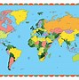 Image result for World Map A4 Printable