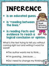 Image result for Educated Guess Anchor Chart