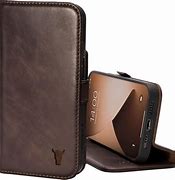 Image result for Genuine Leather iPhone 14 Wallet