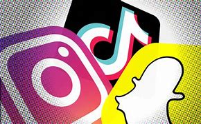 Image result for Tik Tok Snapchat Instagram