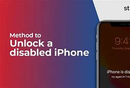 Image result for How to Unlock a Disabled iPhone