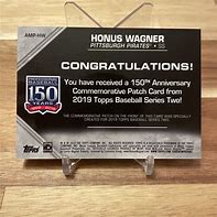 Image result for Honus Wagner Patch