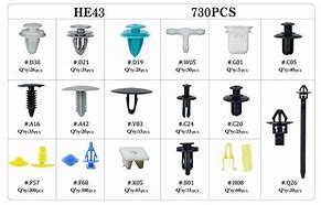 Image result for Types of Plastic Clips
