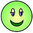 Image result for Green Smiley Face Clip Art