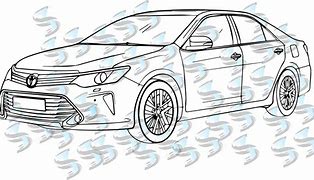 Image result for Toyota Camry 20 Outline