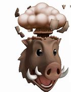 Image result for Wild Boar Apple Emoji