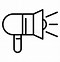 Image result for Hand Speaker Icon