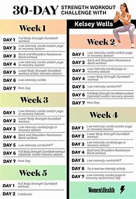 Image result for 30 Workout Challenges for Women