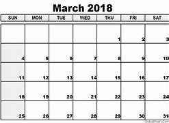 Image result for March 23 2018 Calendar