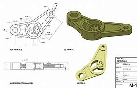 Image result for Metric 3D Mechanical Drawing