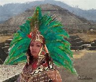 Image result for Aztec Woman Drawings