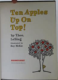 Image result for 10 Apples Up On Top Class Book