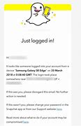 Image result for Can You Log into Snapchat by Email