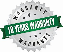 Image result for 10 Years Warranty