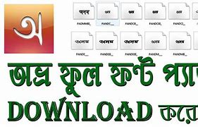 Image result for Avro Bangla Font