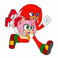 Image result for Knuckles and Amy deviantART