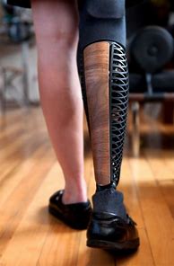 Image result for Painted Prosthetic Leg