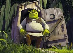 Image result for Shrek in His Swamp