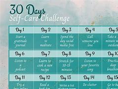 Image result for 30 Days of Self Care Calendar Canvatemplate