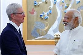 Image result for Tim Cook in India