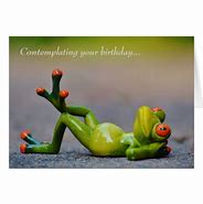 Image result for Funny Frog Happy Birthday