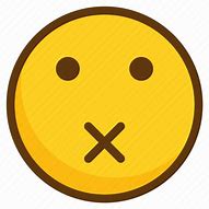 Image result for No Speak Emoji On Transparent Background