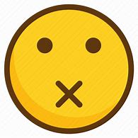 Image result for No Speak Emoji