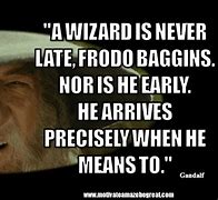 Image result for Gandalf Late