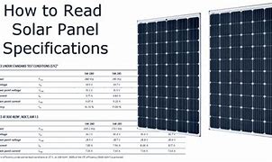 Image result for Solar Panel Calculation Sheet