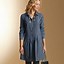 Image result for Denim Dress with Tights