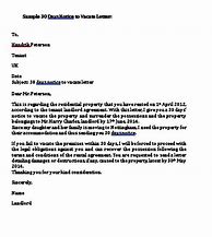 Image result for 30-Day Notice Cancellation Letter