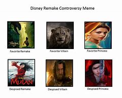 Image result for Disney Remake Racial Meme