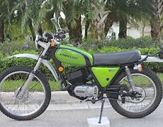 Image result for Vintage Kawasaki 125 Enduro