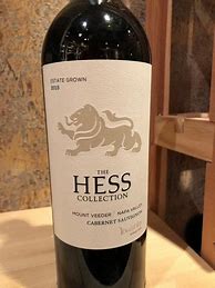 Image result for The Hess Collection Merlot mount Veeder