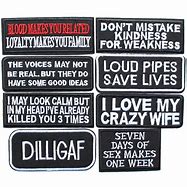 Image result for Motorcycle Jean Patches Funny