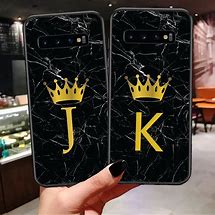 Image result for Black and Gold Initial Phone Case