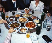 Image result for Large Wood Lazy Susan Turntable