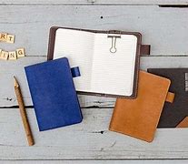 Image result for Leather Pocket Notebook