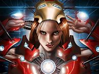 Image result for Woman Iron Man Fan Art