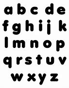 Image result for Large Image Simple Alphabet