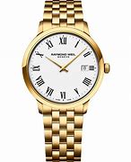 Image result for Raymond Weil White Gold Watch