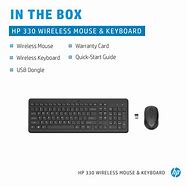 Image result for HP 330 Wireless Mouse and Keyboard Combo