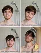 Image result for The Man Shower Meme