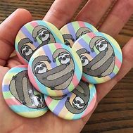 Image result for Sloth Pin Art