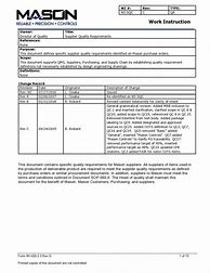 Image result for Work Instruction Template