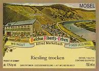 Image result for Alfred Merkelbach Riesling Trocken