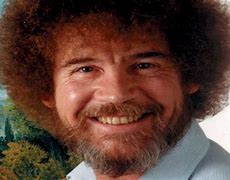 Image result for Bob Ross Hair Style