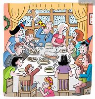 Image result for Food Funny Christmas Cartoons