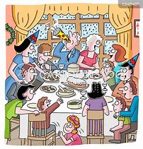 Image result for Christmas Eating Cartoon