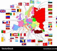 Image result for national flags europe map